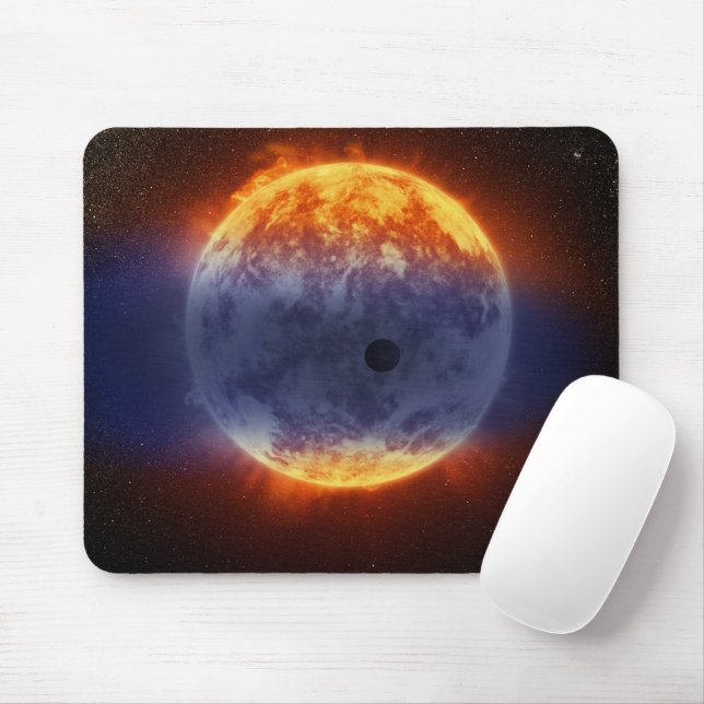 Tapis De Souris Nuage De Gaz Hydrogène Au Large De L'Exoplanète Gj (Avec souris)