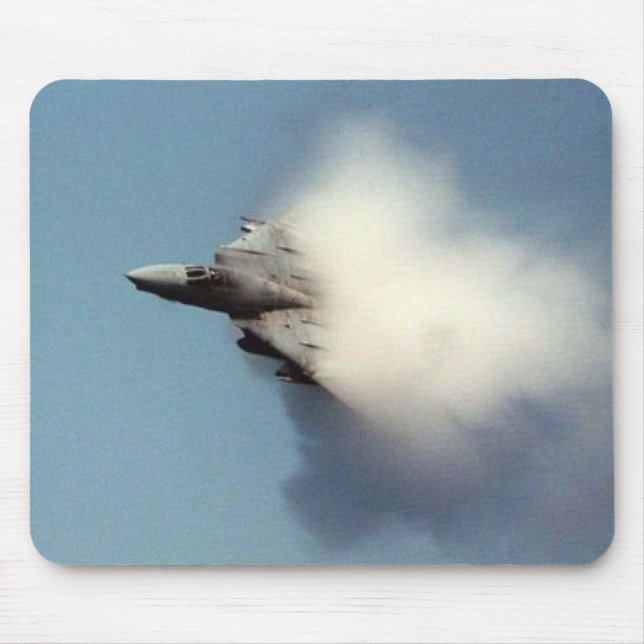 Tapis De Souris Nuage Mousepad de la vapeur F-14 (Devant)