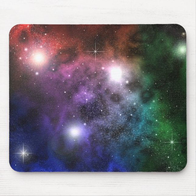 Tapis De Souris Nuages spatiaux (Devant)