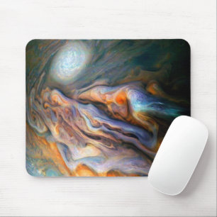 Tapis De Souris Nuages tordus Jupiter North Ceinture tempérée