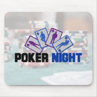 Nuit de poker avec cartes à jouer et jetons de pok