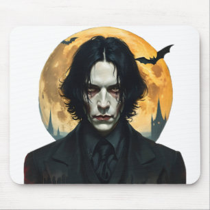 Tapis De Souris Nuit d'Halloween - Vampire Rising