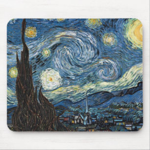 Tapis De Souris Nuit Van Gogh Starry
