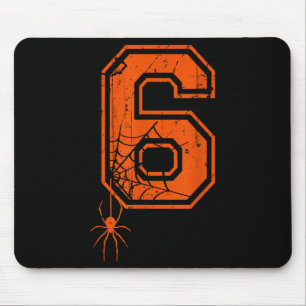 Tapis De Souris Numéro 6 67 Mème Halloween Costume Sder Correspond