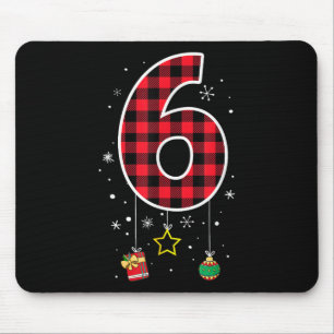 Tapis De Souris Numéro 6 Citation de mème drôle 6 7 Six Sept Noël