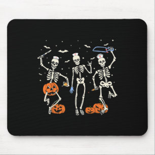 Tapis De Souris Nurse Skeleton Halloween Healthcare 2
