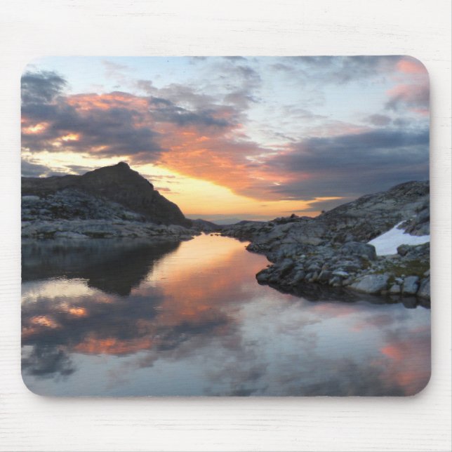 Tapis De Souris Nydiver Lakes Sunrise 2 - Ansel Adams Wilderness (Devant)