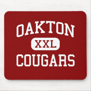 Tapis De Souris Oakton - pumas - lycée - Oakton la Virginie