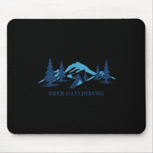 Tapis De Souris Ober Gatlinburg Tennessee Station de ski Ski