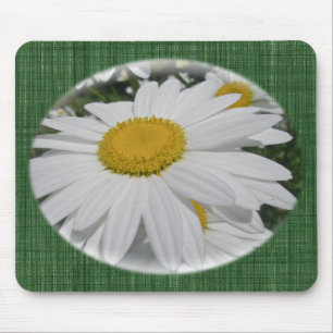 Tapis De Souris Objets floraux Fleurs sauvages Oxeye Daisy