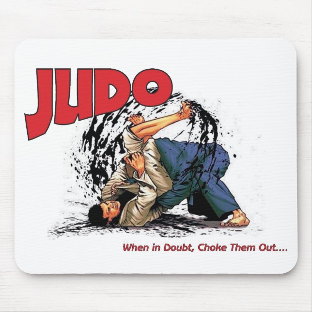 Tapis De Souris Obstruction de judo (Devant)