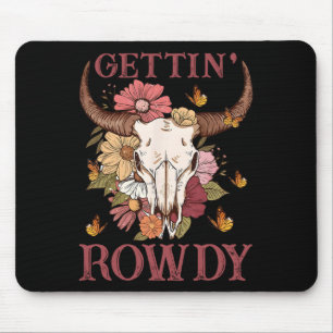 Tapis De Souris Obtenir Rowgirl Western Fleur sauvage Super Ba