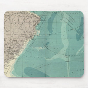 Tapis De Souris Océan Atlantique Sud