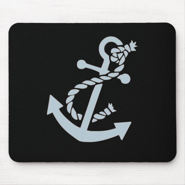 Tapis De Souris Océan de l'Ancre du bateau nautique (Devant)