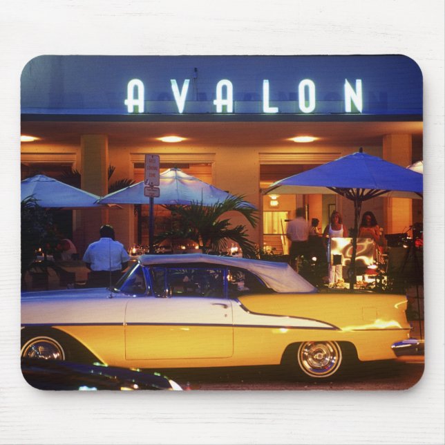 Tapis De Souris Ocean Drive, South Beach, Miami Beach, (Devant)