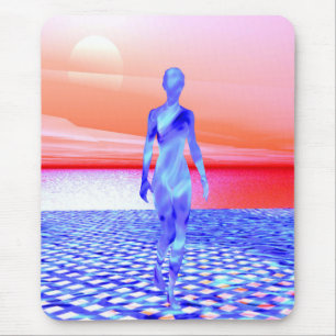Tapis De Souris Ocean Sunrise
