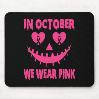 Tapis De Souris Octobre Nous Portons Le Cancer Du Sein Rose Hallow