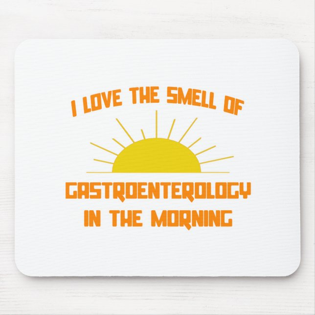 Tapis De Souris Odeur de gastroentérologie le matin (Devant)