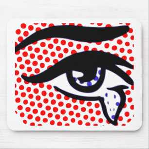 Tapis De Souris Oeil d'art de bruit