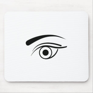 Tapis De Souris Oeil et sourcil