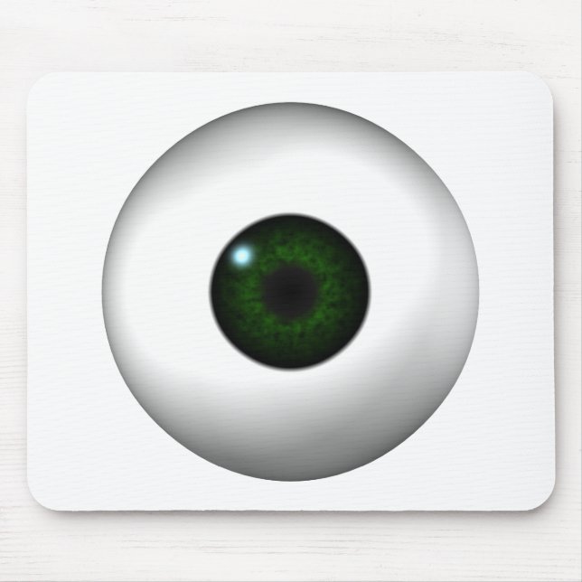 Tapis De Souris oeil vert (Devant)