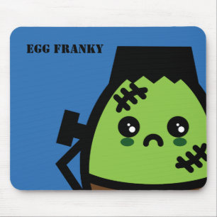 Tapis De Souris Oeuf Effrayant Frankenstein Halloween   Ajoutez vo