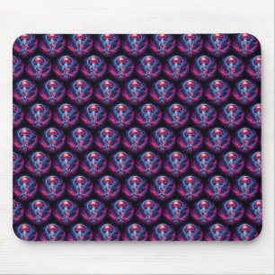 Tapis De Souris Oeuvre de méduse cosmique Galaxie