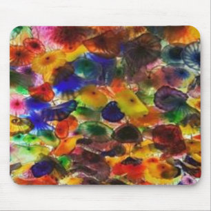 Tapis De Souris OEuvre en verre Mousepad