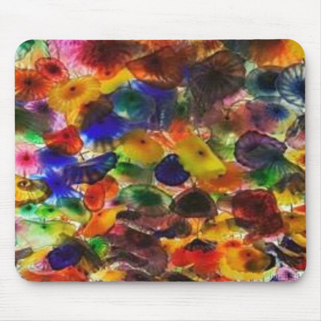 Tapis De Souris OEuvre en verre Mousepad (Devant)