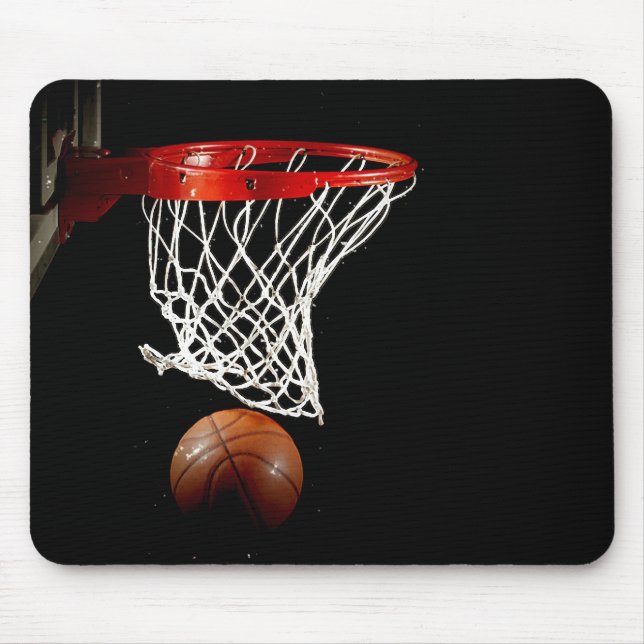 Tapis De Souris Oeuvre unique de basket-ball Mousepad (Devant)