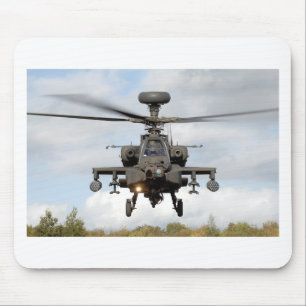 Tapis De Souris oh 64 militaires de helocopter d'arc d'Apaches