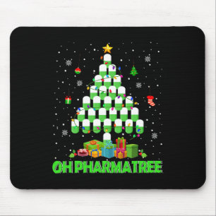 Tapis De Souris Oh Pharmatree Pharmacie de l'Arbre de Noël Médicam