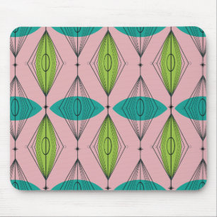 Tapis De Souris Oignon rose atomique et Starburst Mousepad