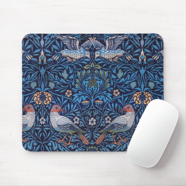 Tapis De Souris Oiseaux, William Morris (Avec souris)