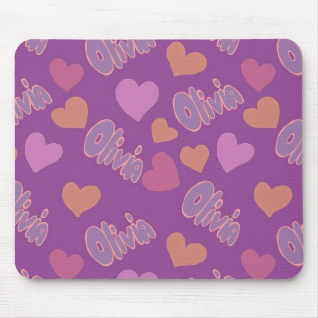 Tapis De Souris Olivia  (Devant)