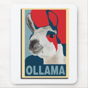 Tapis De Souris Ollama Obama - Mousepad