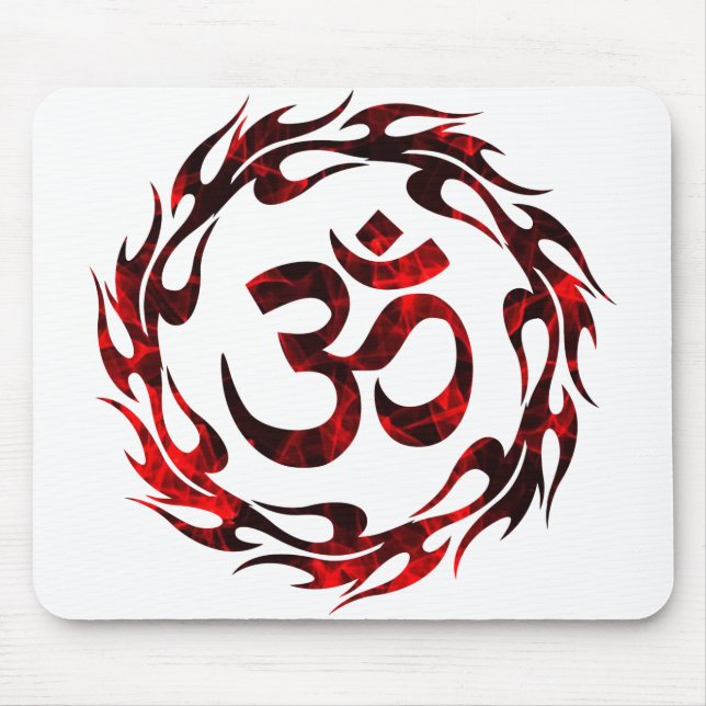 Tapis De Souris Om, Om Hindu, Om Symbole, Om Logo, Aum (Devant)