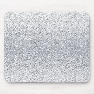 Tapis De Souris Ombre argenté scintillant