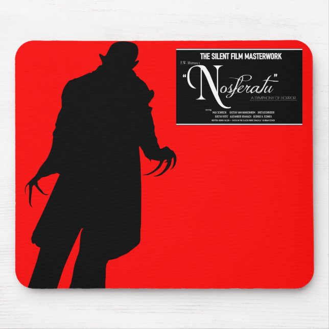 Tapis De Souris Ombre de Nosferatu Art Mousepad (Devant)