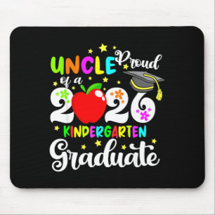 Tapis De Souris Oncle fier des mères diplômées de la maternelle 20