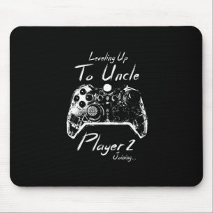 Tapis De Souris Oncle Promu Bientôt Oncle 