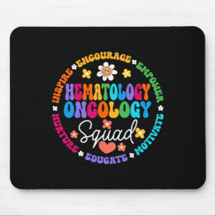 Tapis De Souris Oncologie Hématologie Infirmière Squad Hémone pédi