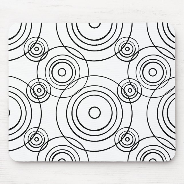 Tapis De Souris Ondes de pluie (Devant)