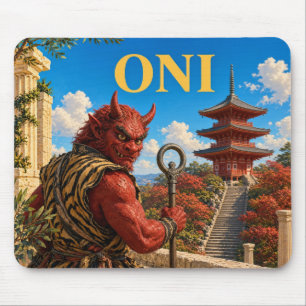 Tapis De Souris Oni, Fantastique Gothique Monstre