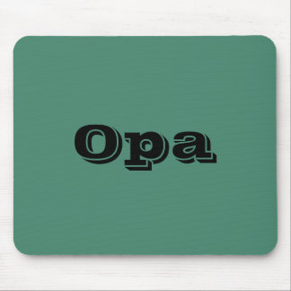 Tapis De Souris "Opa" Mousepad
