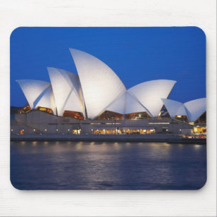 Tapis De Souris Opéra de Sydney la nuit, Sydney, New South