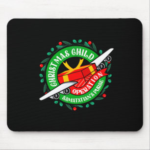 Tapis De Souris Opération sac à main de Samaritain Noël Mème enfan