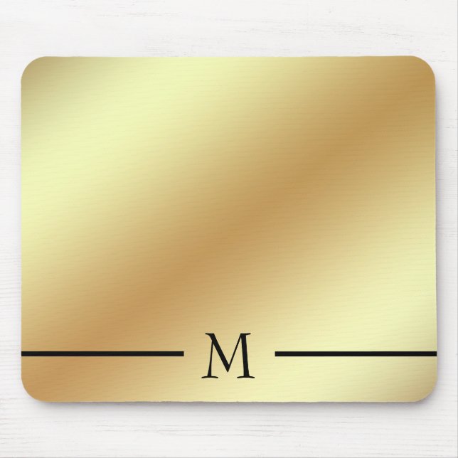 Tapis De Souris Or brillant simple (Devant)