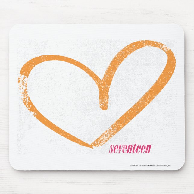 Tapis De Souris Orange d'OpenHeart (Devant)