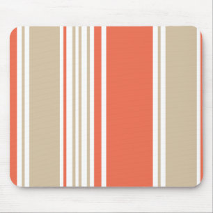 Tapis De Souris Orange et Tan Modern